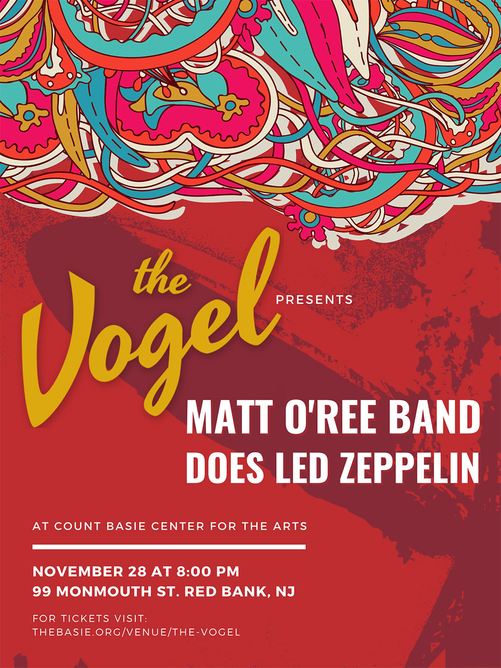The Vogel presents Matt O'Ree Band Does Led Zeppelin