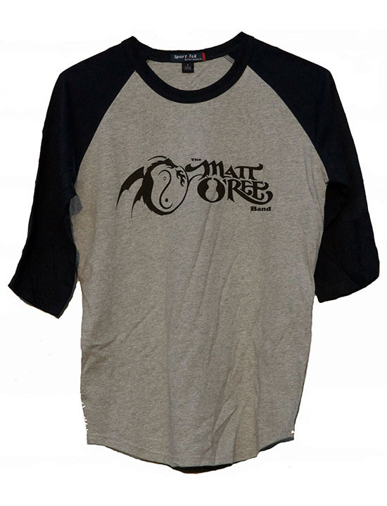 Gray Logo Baseball Shirt