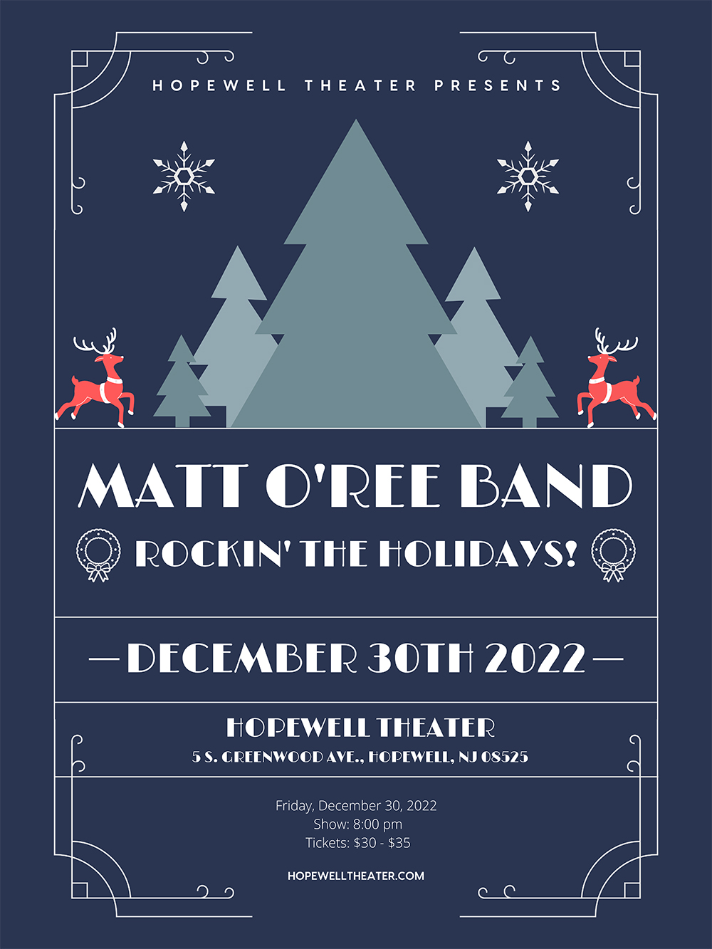 Matt O'Ree Band: Rockin' the Holidays 